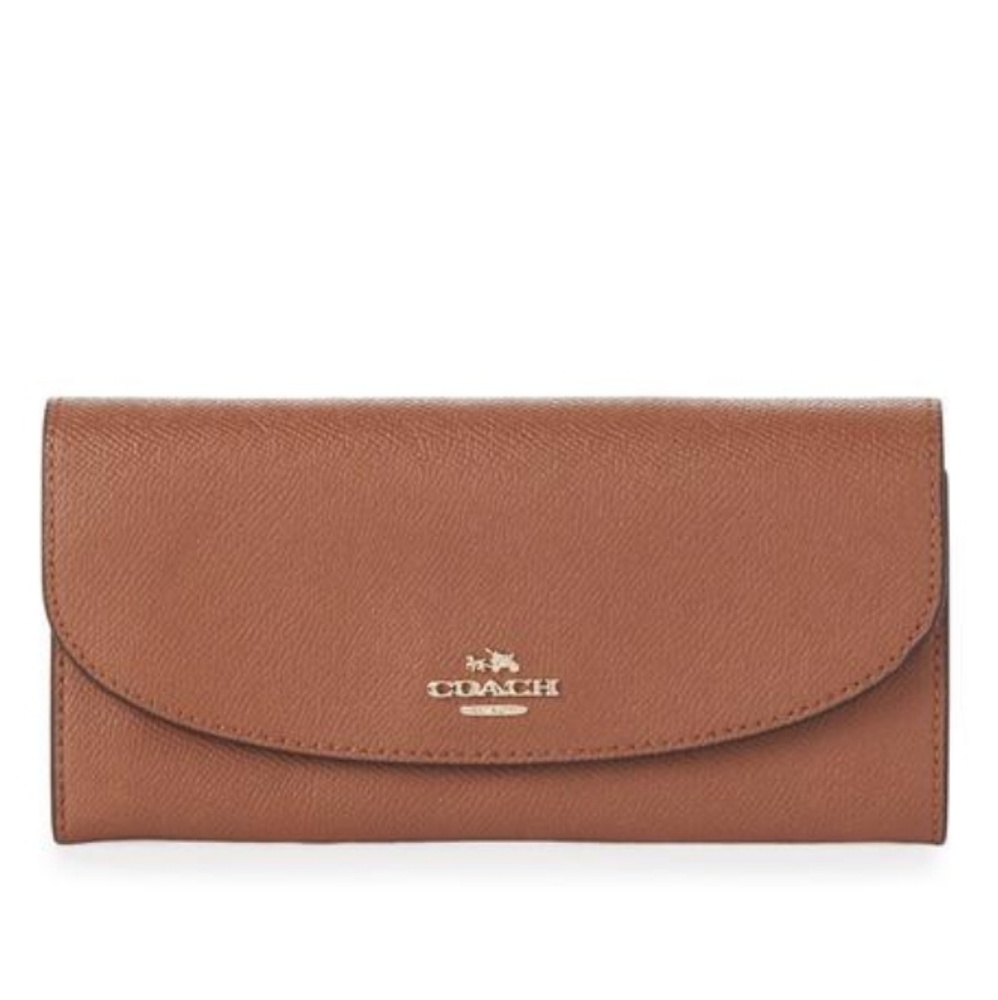 Coach Leather Slim Envelope Wallet